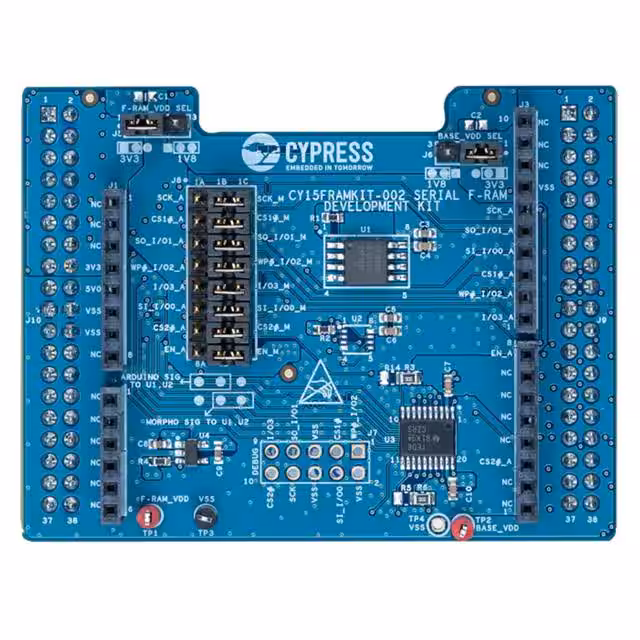 CY15FRAMKIT-002 Infineon Technologies  Cartes et kits d'évaluation et de démonstration